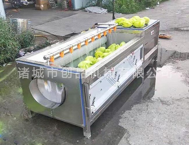 毛辊清洗机客户使用